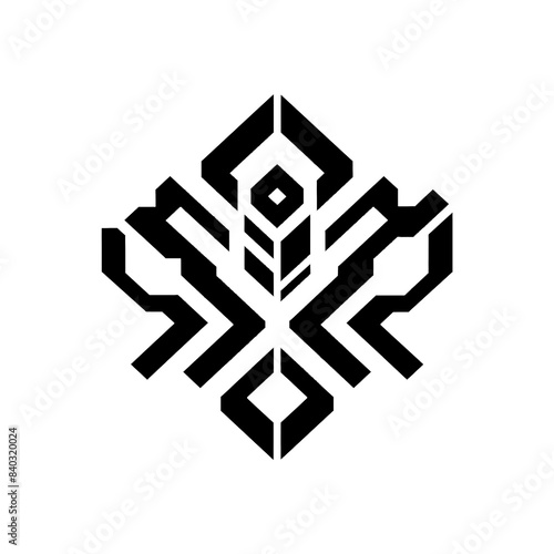futuristic logo on a transparent white background, 3d render, commercial logo, future sign, glactic	
