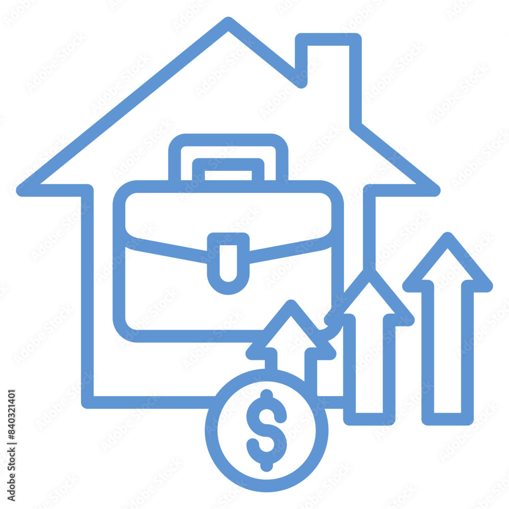Real Estate Investment Icon Element For Design Real Estate Investment Icon Element For Design