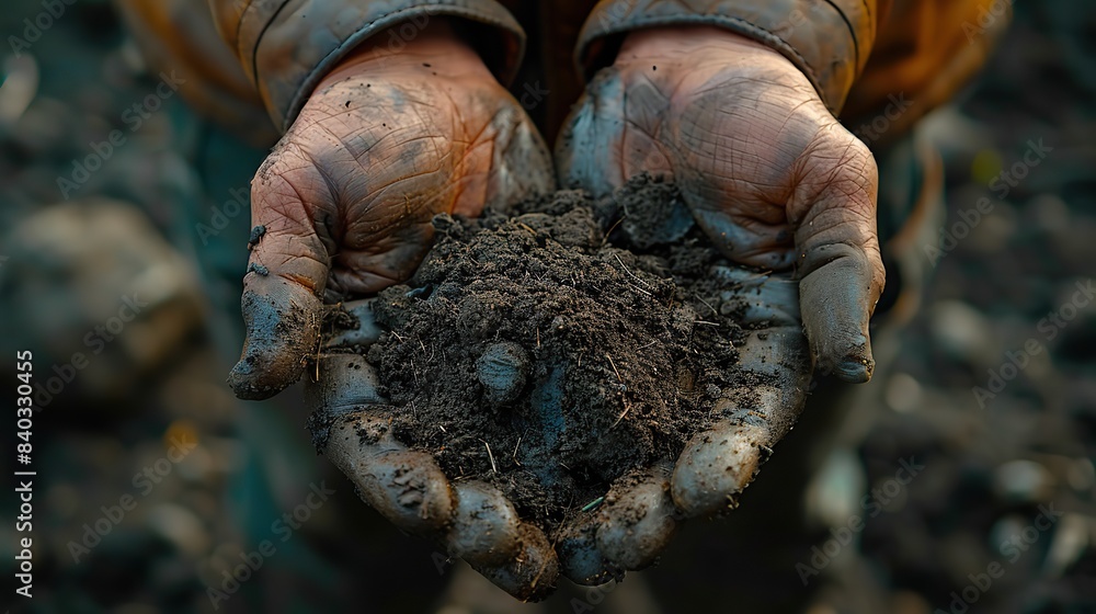 hands of a farmer farmer s on soil background captured from above top view flat lay agriculture gardening or ecology concept layout with free copy space.stock illustration hands of a farmer farmer s on soil background captured from above top view flat lay agriculture gardening or ecology concept layout with free copy space.stock illustration