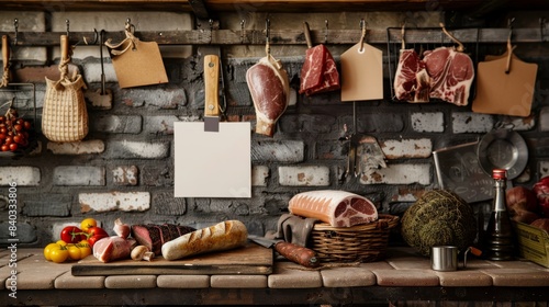 Artisanal Butcher Shop Aged Meats Cleavers and Charcuterie Premium Quality and Handcrafted Delicacies for Discerning Tastes