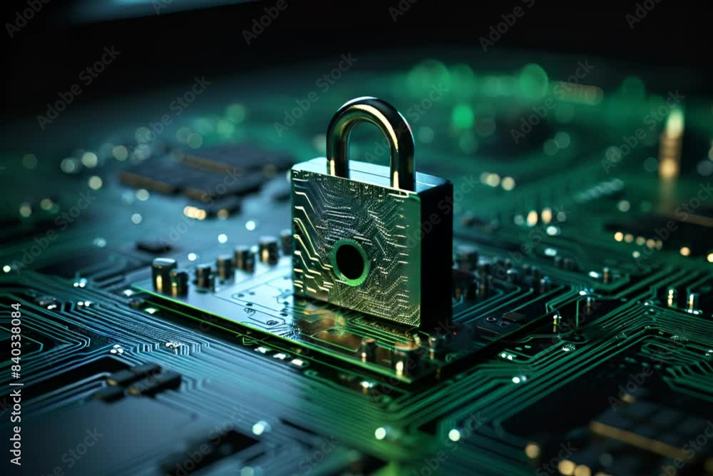 Cyber internet security technologies and data encryption, Internet network security concept, AI Generative. Cyber internet security technologies and data encryption, Internet network security concept, AI Generative.