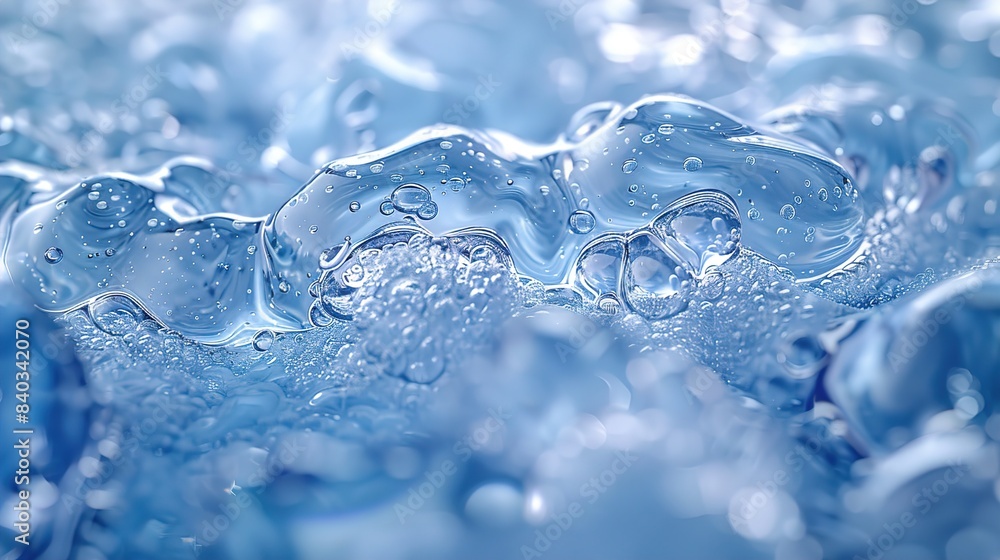 water drops on blue background water drops on blue background
