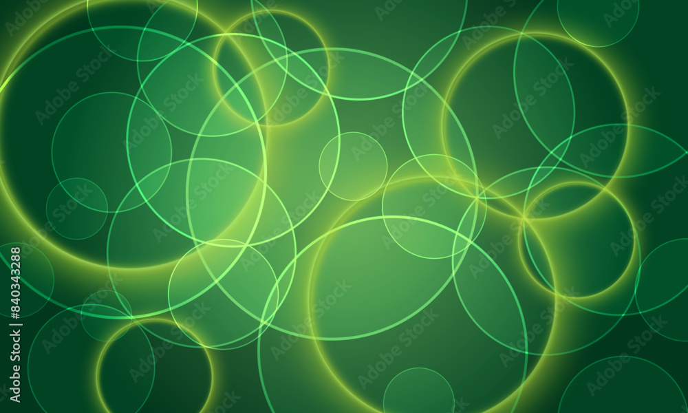 Abstract light sphere effect background. abstract green background with circles. shiny light. Abstract light sphere effect background. abstract green background with circles. shiny light.