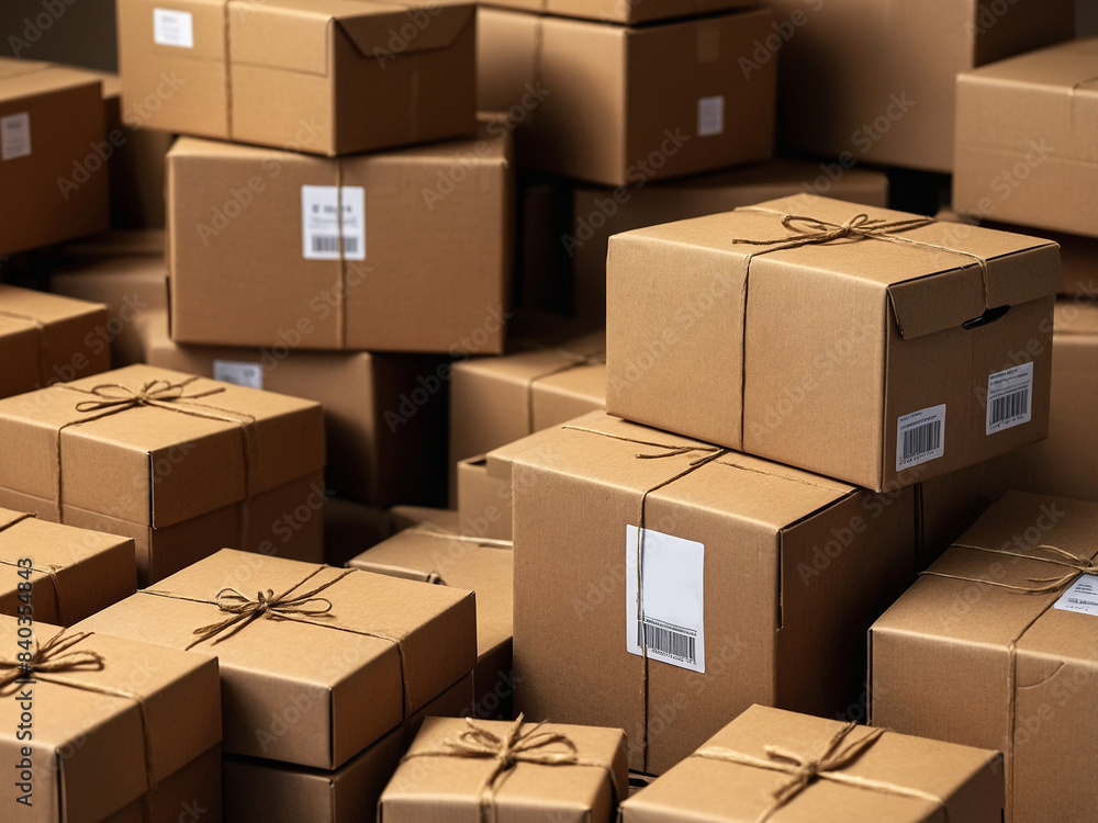 mail, logistics, cardboard boxes, mountain of cardboard boxes, delivery mail, logistics, cardboard boxes, mountain of cardboard boxes, delivery