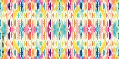 Seamless batik pattern,Seamless tribal batik pattern,and Seamless colorful pattern resemble ethnic boho, Aztec,and ikat styles.designed for use in wallpaper,fabric,curtain,carpet,Batik Embroidery