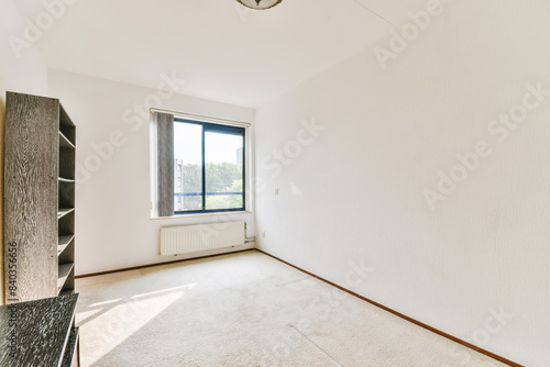 Bright and empty room in a modern building, Simone de Beauvoirstraat