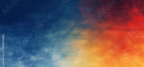 Teal orange black blue color gradient background, grainy texture effect, poster banner landing page backdrop design © Rabia