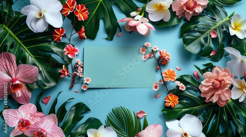 Wallpaper Mural Floral pattern invitation card design Torontodigital.ca