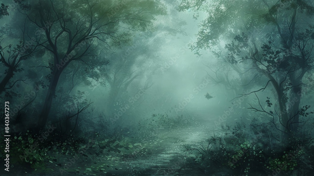 Amidst the dense fog whispers could be heard like murmurs of a forgotten language. It was said that only the spirits of the grove could understand their eerie words Amidst the dense fog whispers could be heard like murmurs of a forgotten language. It was said that only the spirits of the grove could understand their eerie words