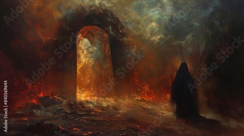 With a curdling scream a ghostly figure emerges from an ancient tomb its eyes burning with the fury of the spirits that dwell within