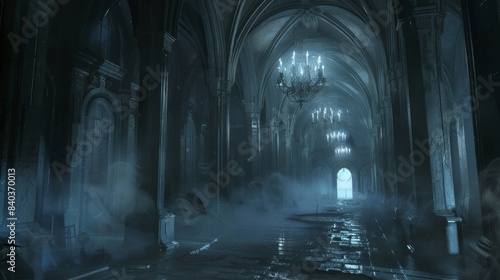 Wild winds howl through the castles corridors creating an eerie symphony with the wraiths that haunt its halls