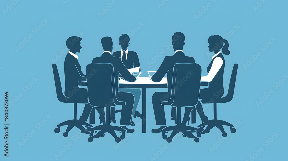 employees sit in meetings about efficiency and quality of work with both male and female employees participating and sharing their honest opinions employees sit in meetings about efficiency and quality of work with both male and female employees participating and sharing their honest opinions