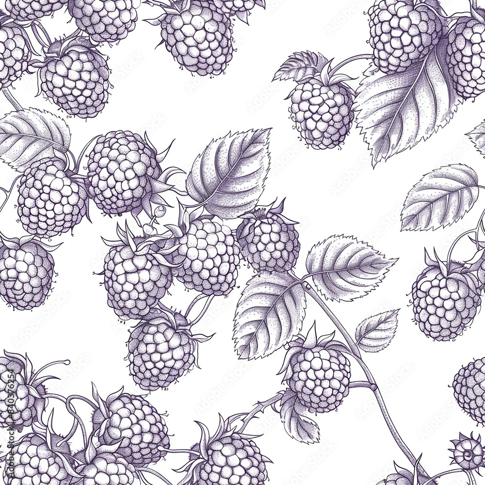 A crisp line art of a bunch of raspberries, with each berry detailed to show the numerous small drupelets that form its structure and the tiny hairs on their surface. Minimal pattern banner A crisp line art of a bunch of raspberries, with each berry detailed to show the numerous small drupelets that form its structure and the tiny hairs on their surface. Minimal pattern banner