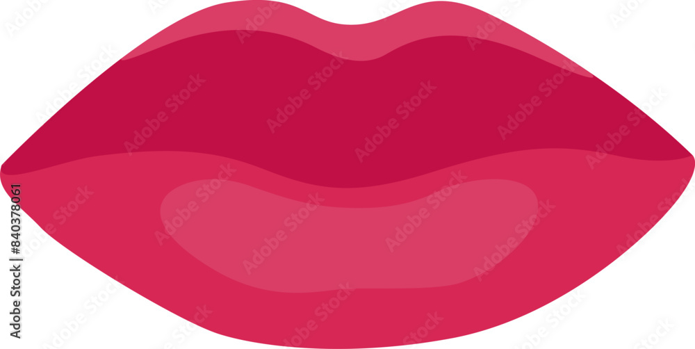 illustration of women pink lips illustration of women pink lips