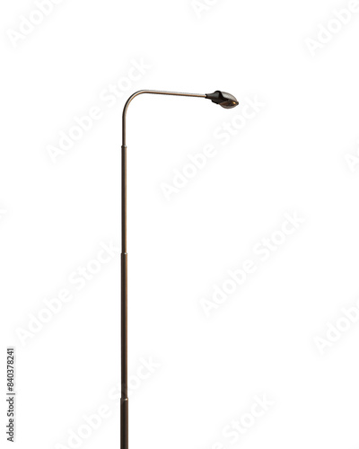 Bild auf Leinwand street lamp isolated
