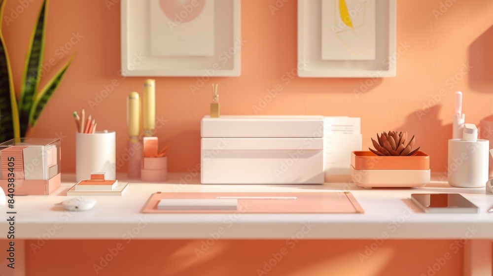 Minimalist Desk Organization Clean and ClutterFree Workspace with Blank Business Cards and Decluttering Guide Professional Organizers Stock Image Minimalist Desk Organization Clean and ClutterFree Workspace with Blank Business Cards and Decluttering Guide Professional Organizers Stock Image
