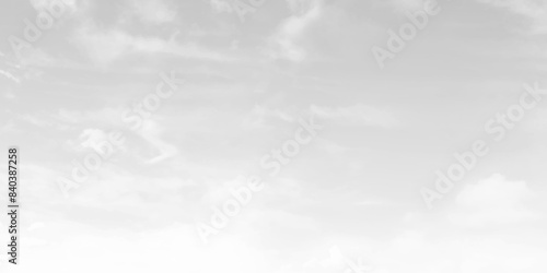 Dark sky background and white clouds soft focus, and copy space stock photo