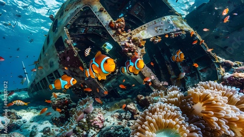 Sunken Airplane Transformed...