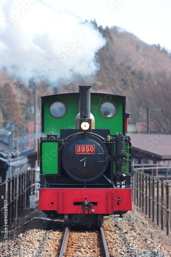 群馬県碓氷峠鉄道文化むらを走る園内鉄道「アプトくん」_2023/2/25撮影 photo