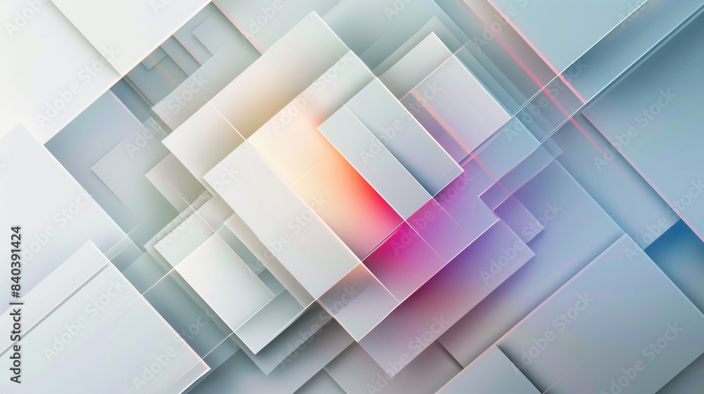 Modern white and light grey square overlapped pattern on Futuristic Tech Design background Modern white and light grey square overlapped pattern on Futuristic Tech Design background