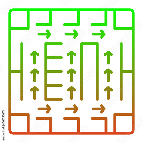 Evacuation Plan Icon