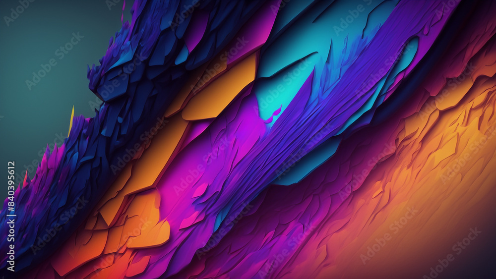 Fototapeta premium Abstract fantasy background beautiful special wallpaper hd best quality realistic colorful image