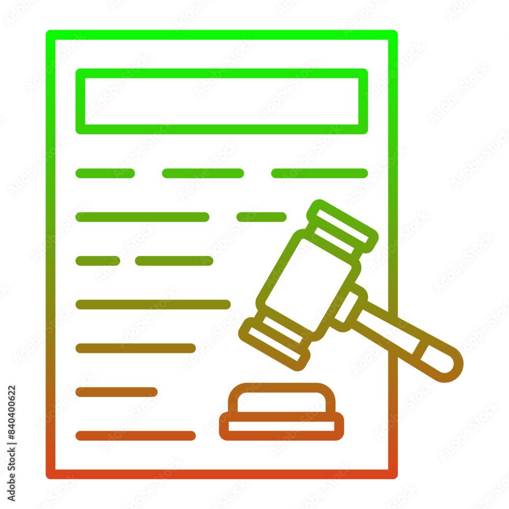 Legal Document Icon Legal Document Icon