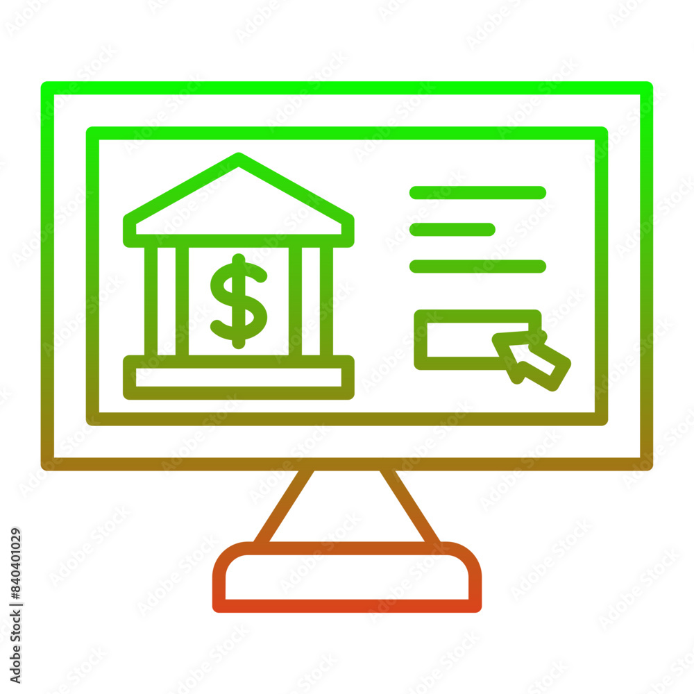 Online Banking Icon Online Banking Icon
