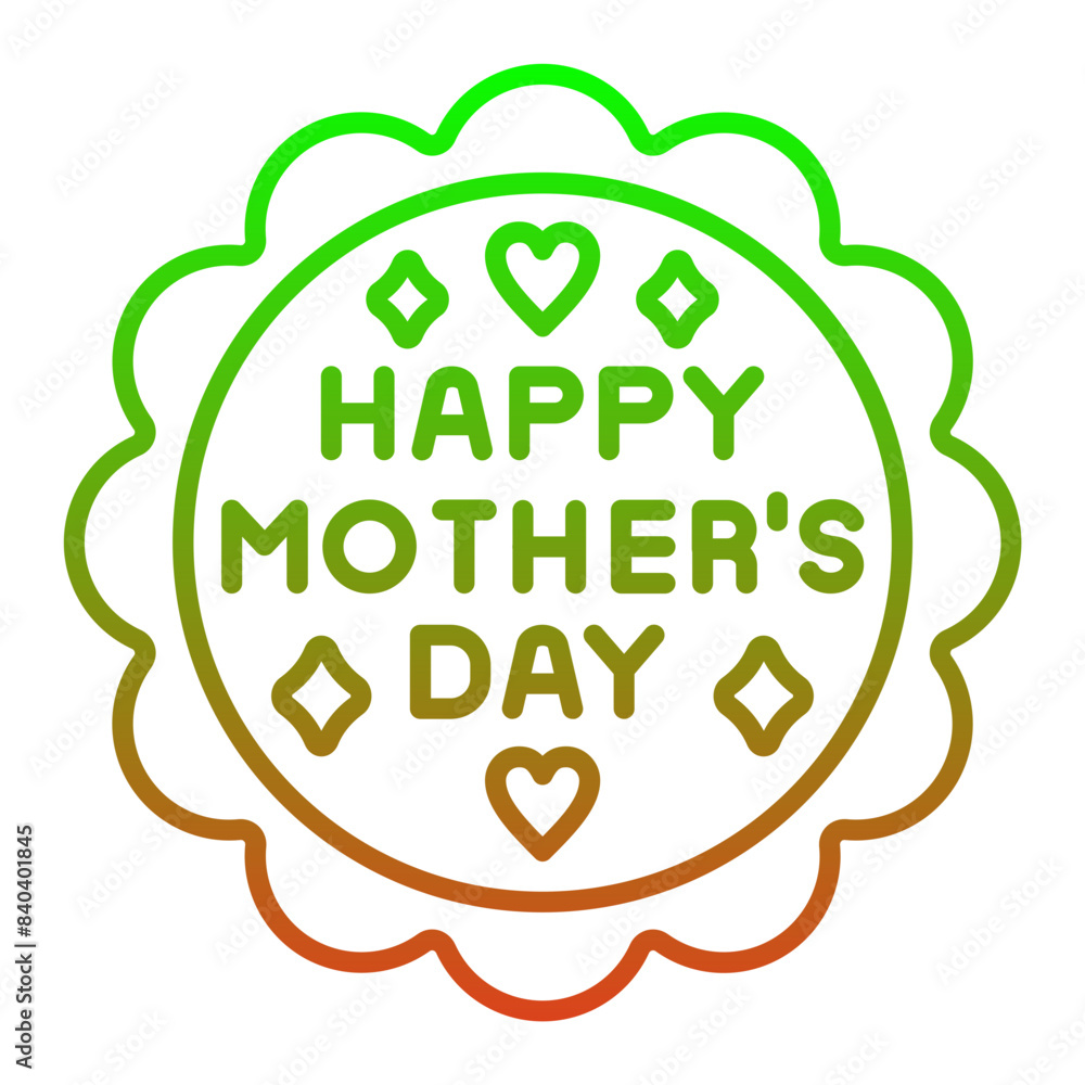 Mothers Day Icon Mothers Day Icon