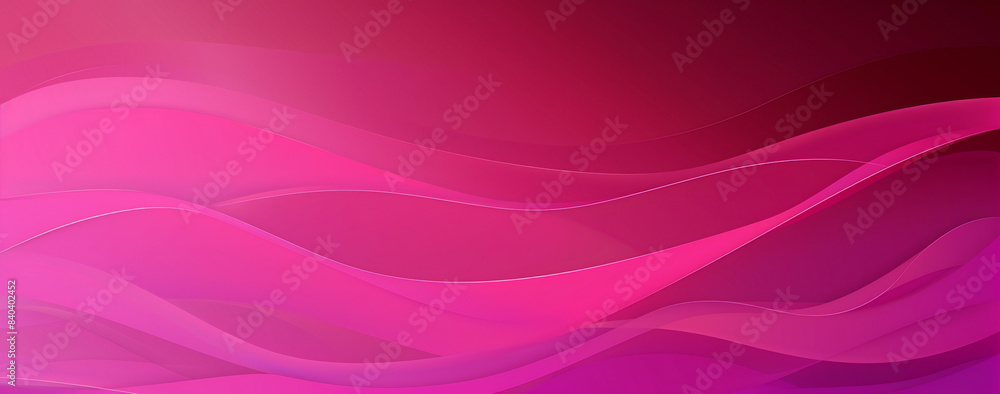 Pink and Magenta Gradient Background with Waves in Minimalist Design Pink and Magenta Gradient Background with Waves in Minimalist Design