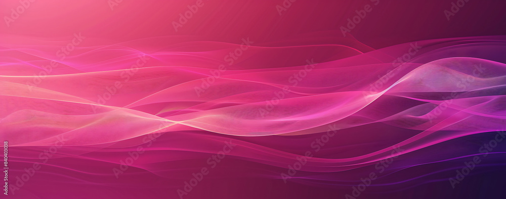 Pink and Magenta Gradient Background with Waves in Minimalist Design Pink and Magenta Gradient Background with Waves in Minimalist Design