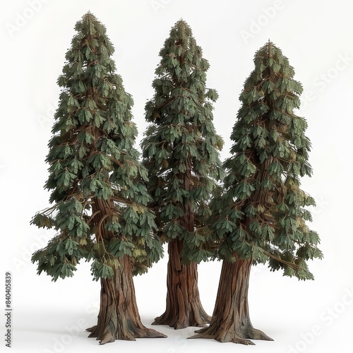 Redwood Tree 3D Design
 photo