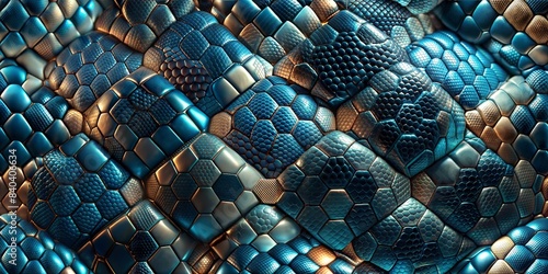 Snake Skin woven texture photo