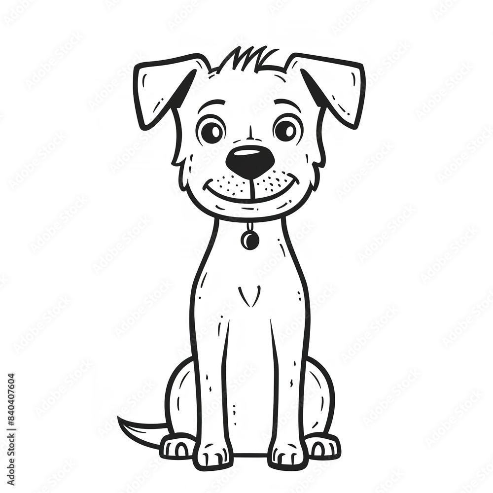 Minimalistic Cute Dog Full Body Line Art Vector SVG
Minimalistic Cute Dog Full Body Line Art Vector SVG