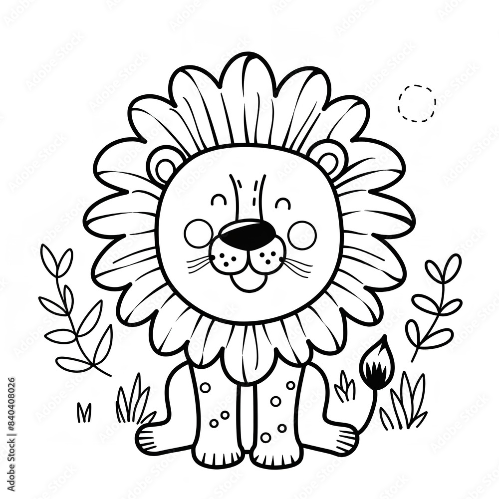 Minimalistic Cute Lion Full Body Line Art Vector SVG
Minimalistic Cute Lion Full Body Line Art Vector SVG