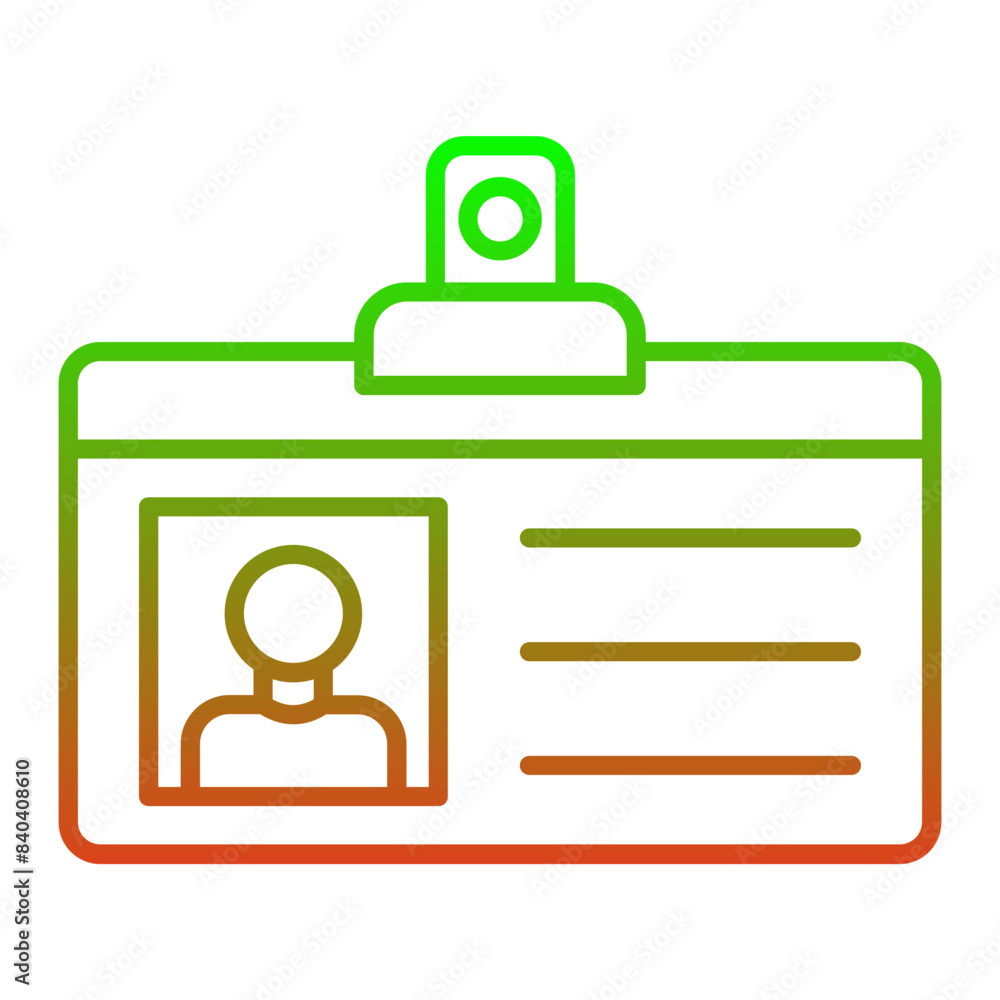 Student Card Icon Student Card Icon