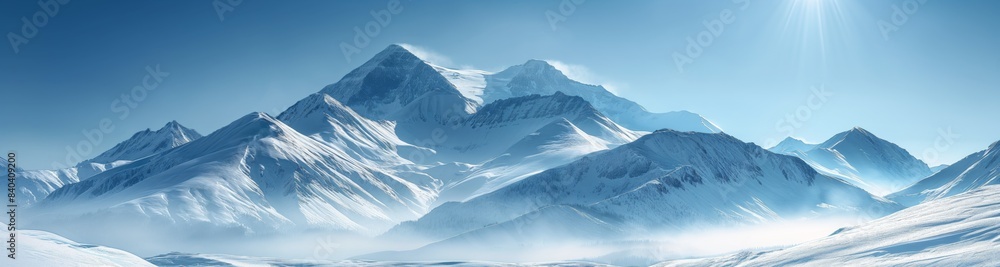 gorgeous view nature scenery white blue snow peak with no people, ice crisp chill in winter season, wasteland without tree or human gorgeous view nature scenery white blue snow peak with no people, ice crisp chill in winter season, wasteland without tree or human