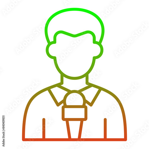 Journalist Icon