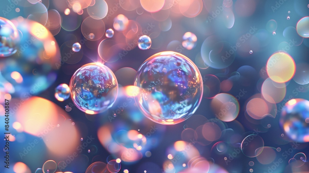 soap bubbles background-generative aI. soap bubbles background-generative aI.