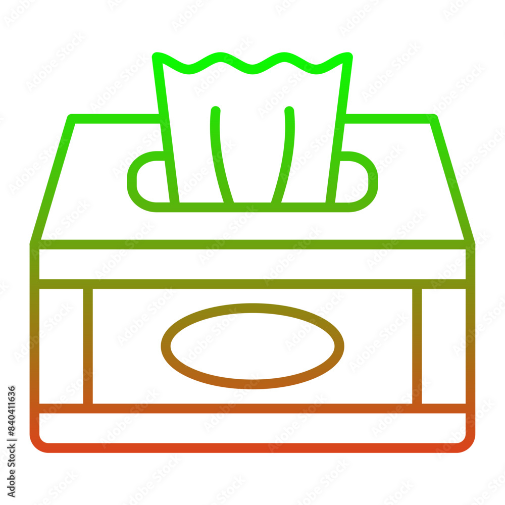Tissue Box Icon Tissue Box Icon