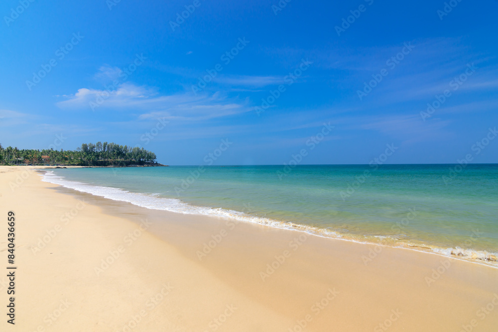 Beautiful wave on the beach, clear water, white sand in your holiday at andaman sea Phuket Thailand. Beautiful wave on the beach, clear water, white sand in your holiday at andaman sea Phuket Thailand.