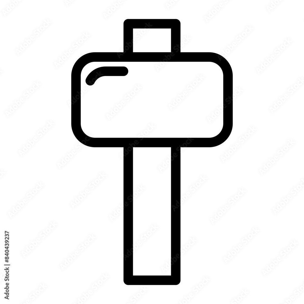 gavel line icon gavel line icon