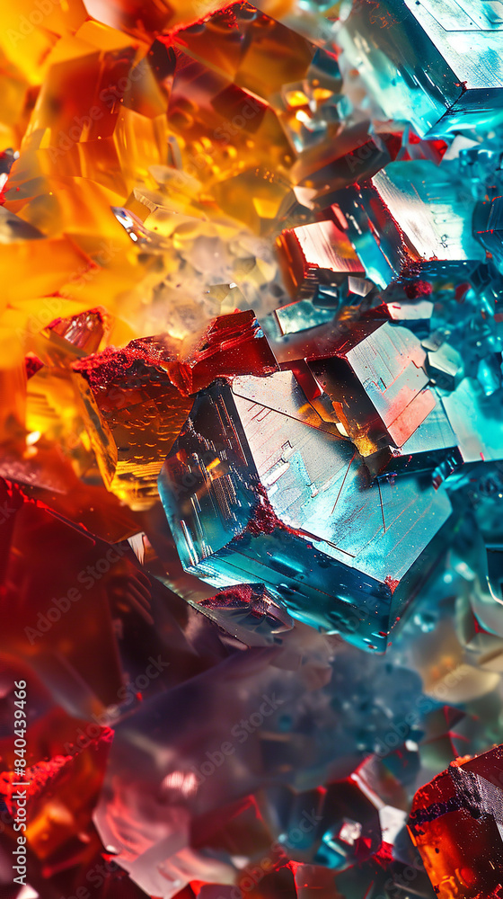Microscopic Crystalline Structures of Diverse Materials Microscopic Crystalline Structures of Diverse Materials