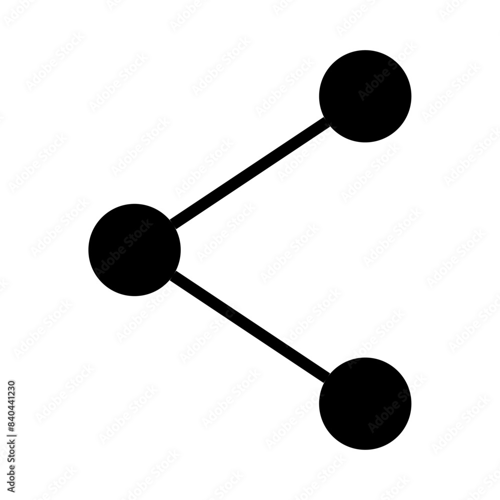 share symbol icon, silhouette vector isolated on white background. simple and modern design share symbol icon, silhouette vector isolated on white background. simple and modern design