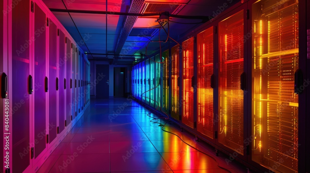 Illuminating Power Inside the Server Room's Rainbow Rack
Illuminating Power Inside the Server Room's Rainbow Rack