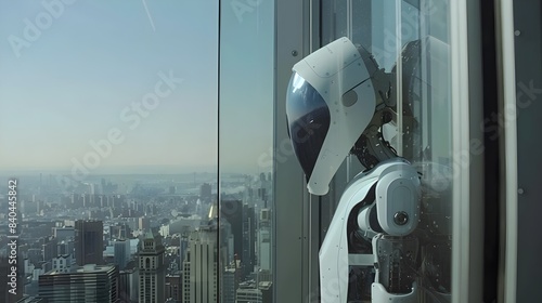 Futuristic Robotic Housekee...