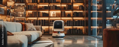 Sleek Robotic Assistant wit...