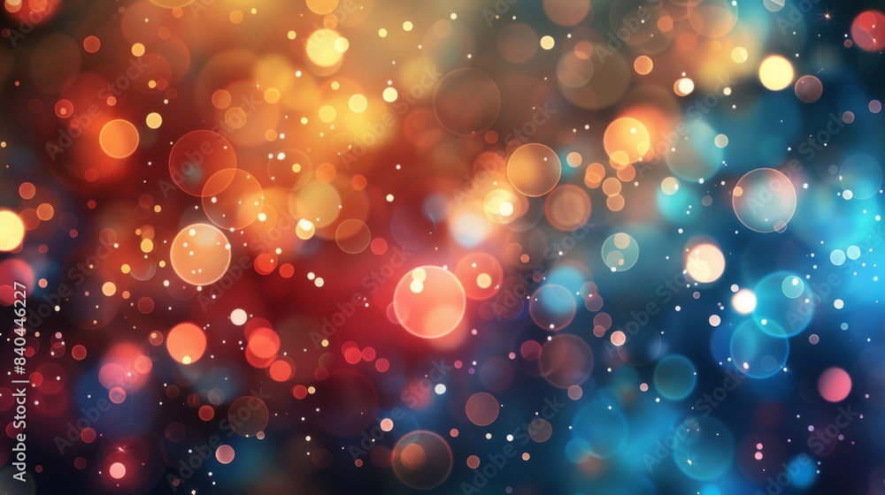 Lights blurred bokeh background Lights blurred bokeh background