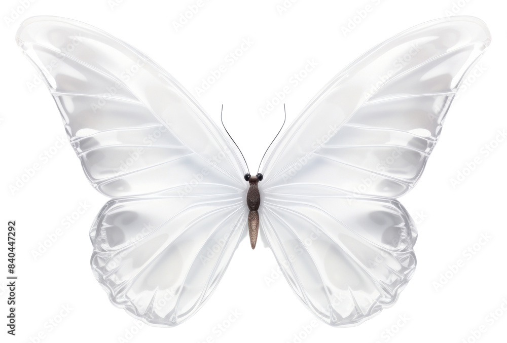 PNG Transparent glass mini simple butterfly animal insect white. PNG Transparent glass mini simple butterfly animal insect white.