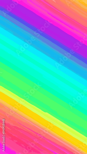 The image features a stunning gradient background that smoothly transitions through a range of vibrant colors.